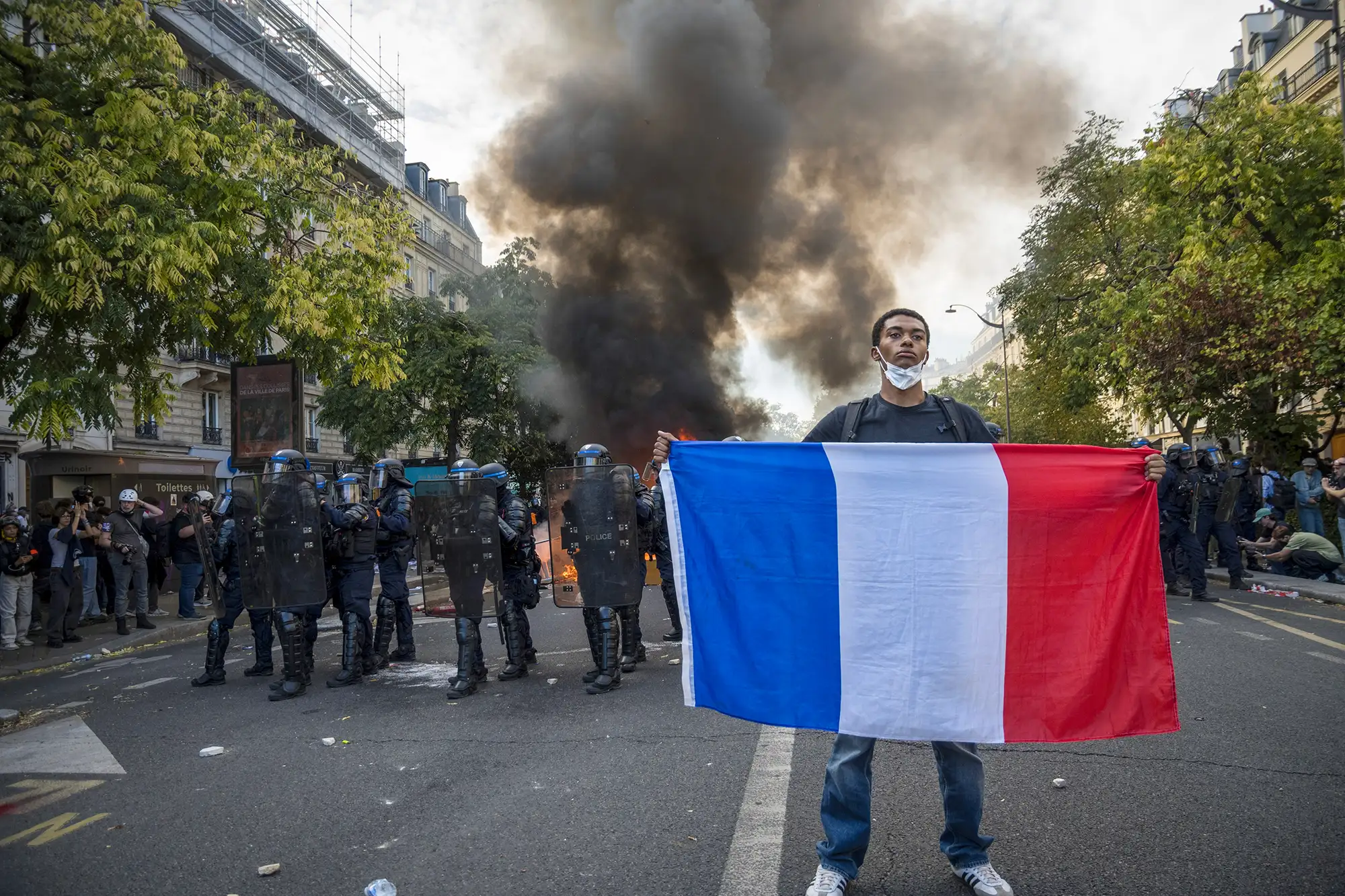 France's Debt Crisis Shakes the Euro as Riots Erupt Ahead of a Pivotal Budget Vote